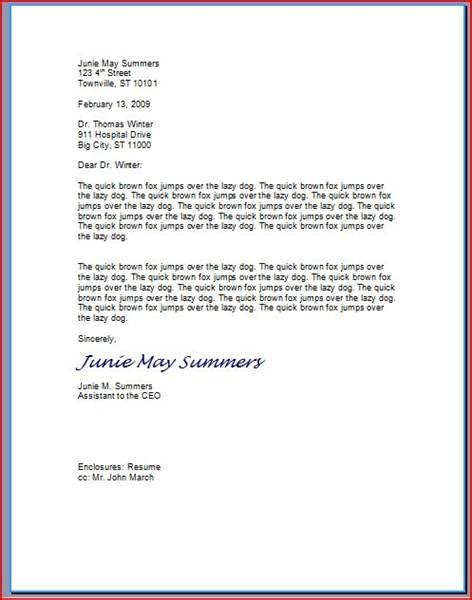 letter typing format|type a letter for free.